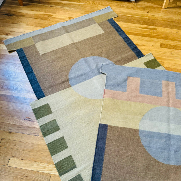 Deadstock David Shaw Nicholls Sculptural Rug #1 1994