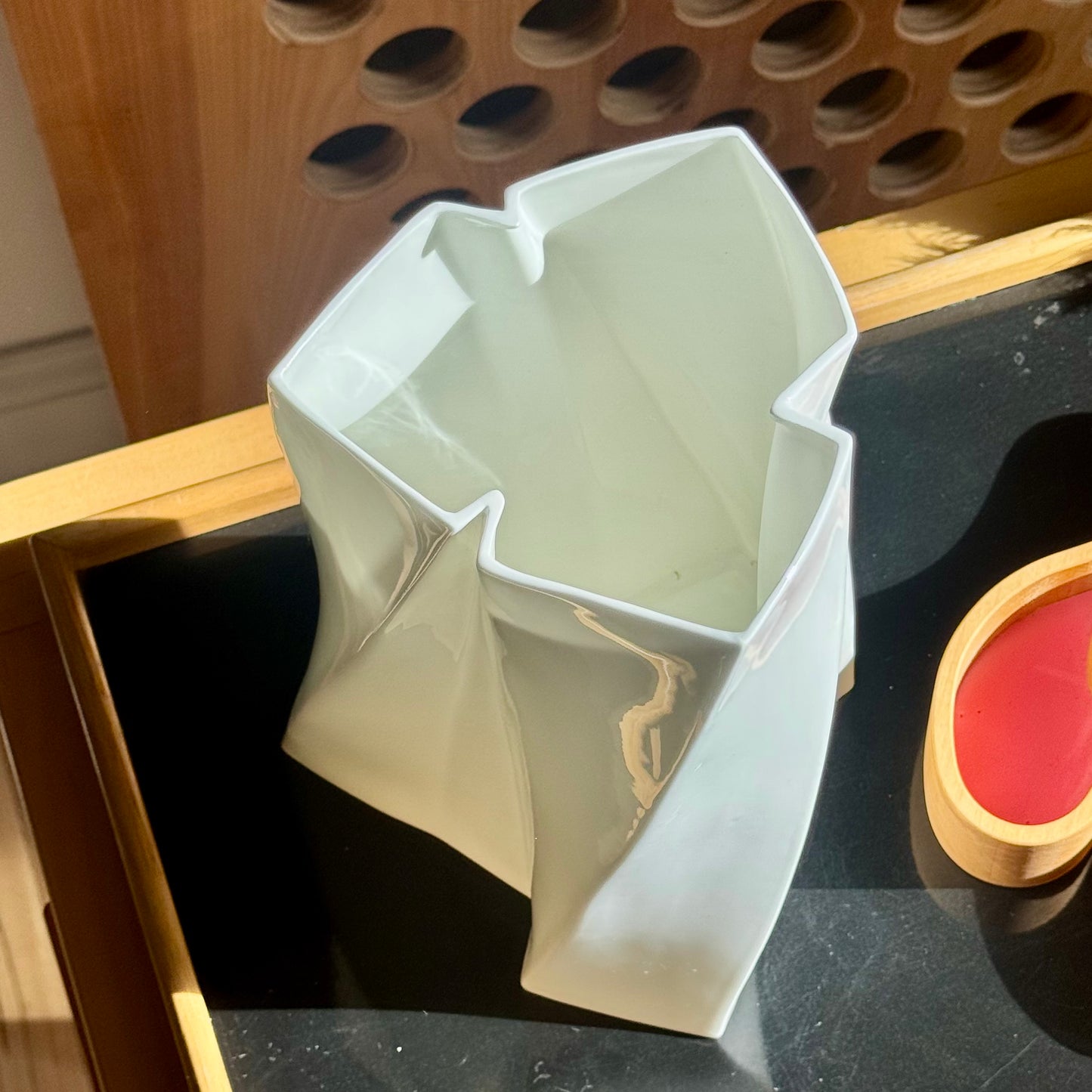 Frank Gehry 'Torque' Vase / Tiffany & Co 2005