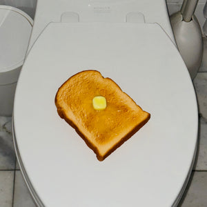 Large Faux Buttery Toast