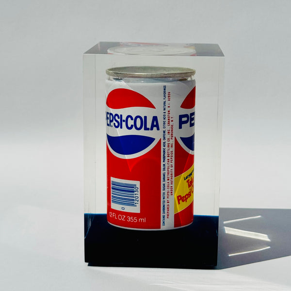 Vintage Lucite Encased Pepsi Can 1970s