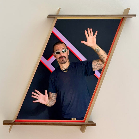 CHIAOZZA 'Tall Parallelogram Mirror' 2013