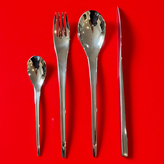 Deadstock Frederik Aerts 'Zeno' 24 Piece Flatware Set 2007 /2012
