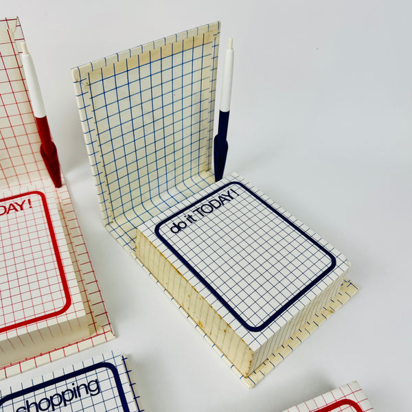 Vintage Deadstock Marimekko Grid Notepads