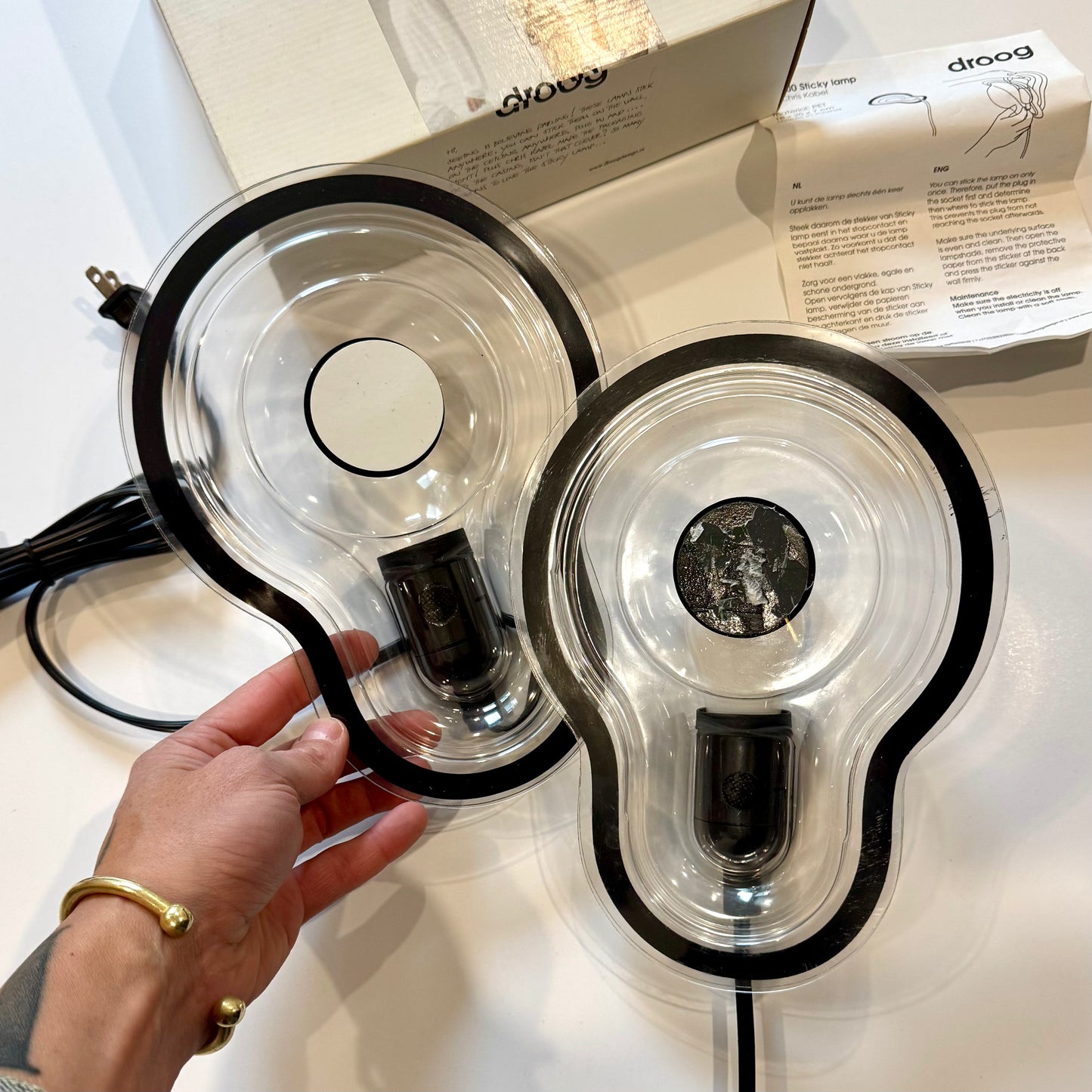 Chris Kabel 'Sticky Lamp' / DROOG 2002