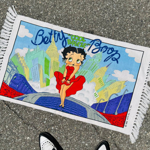 Vintage Betty Boop 'Cool Breeze' Rug / Tapestry 1992