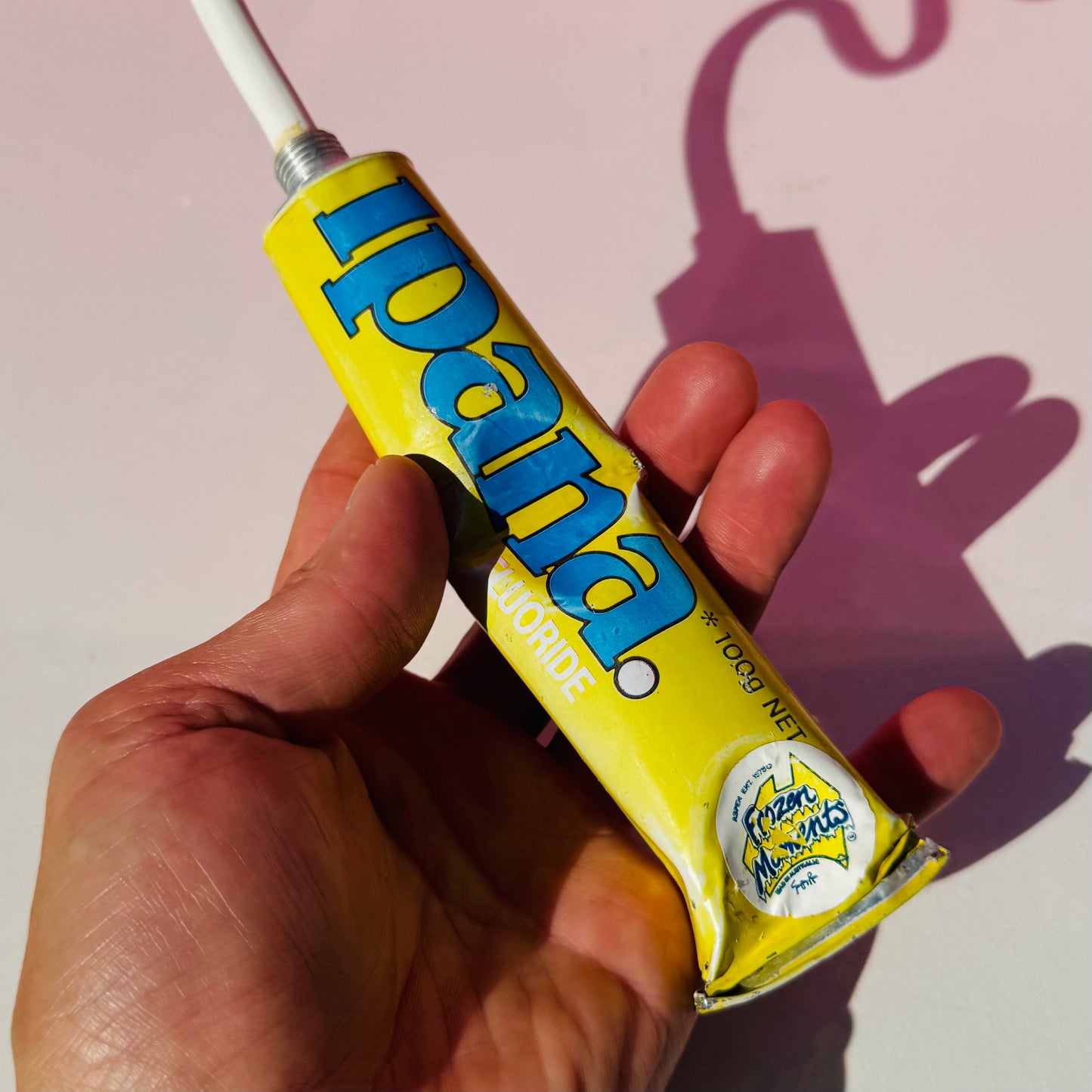 Scarce Vintage Frozen Moments Toothpaste Sculpture