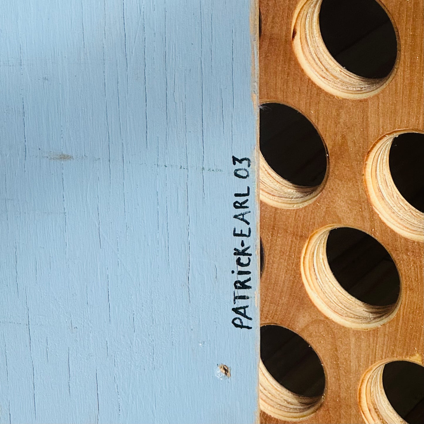 Patrick-Earl Giant Folk Art Suit Painting 2003