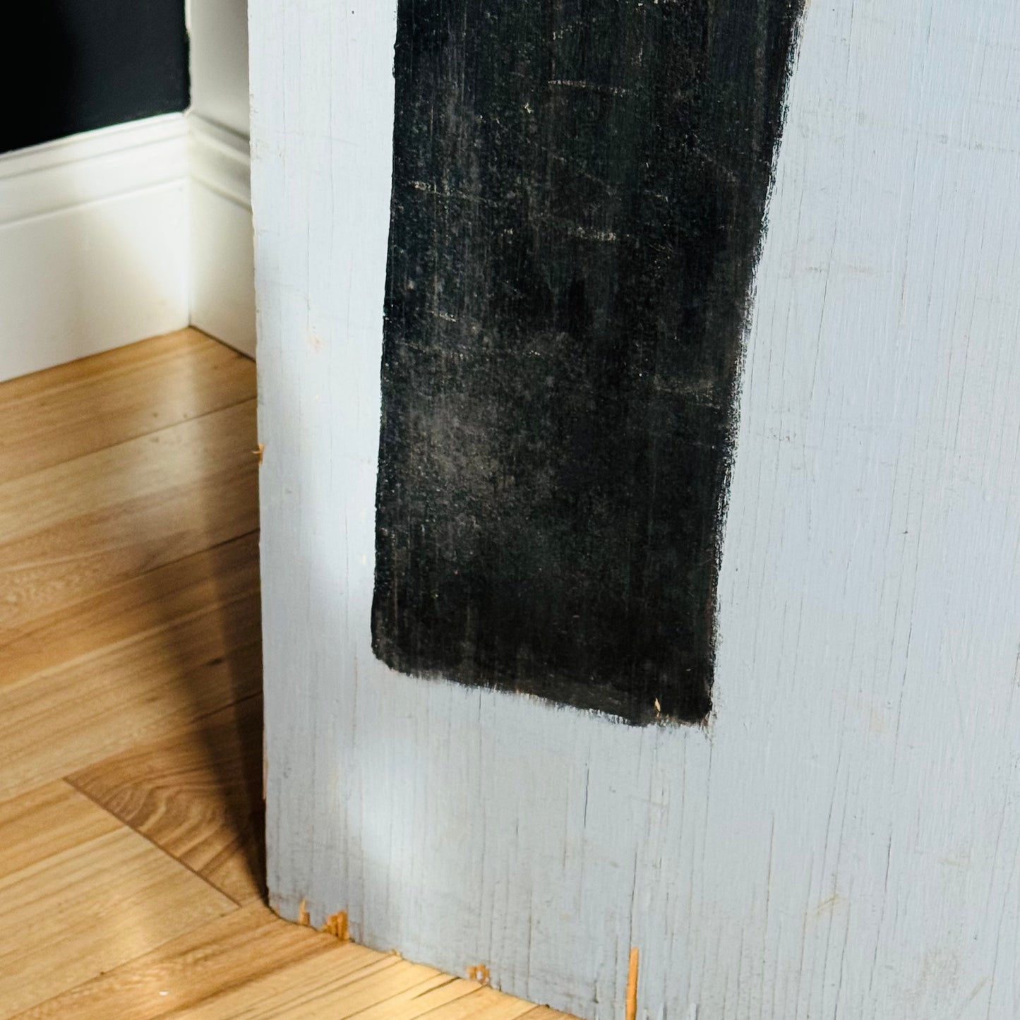 Patrick-Earl Giant Folk Art Suit Painting 2003