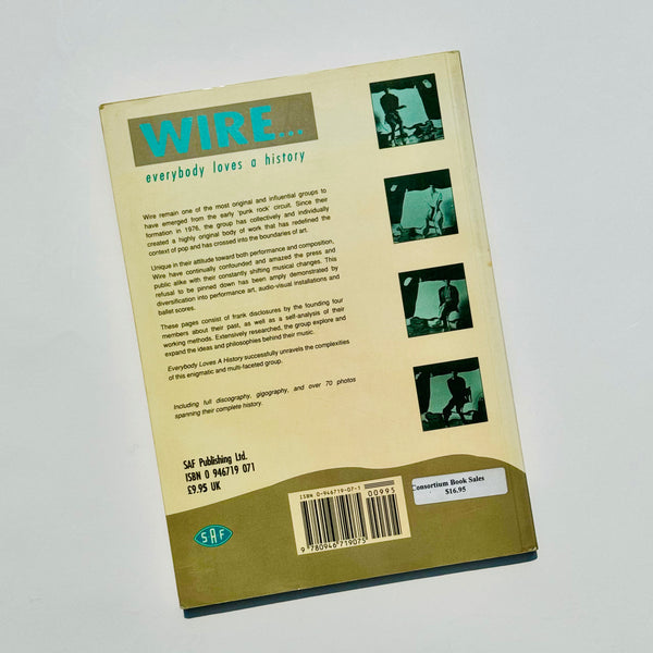 WIRE: 'Everybody Loves A History' Paperback 1st Ed. 1991