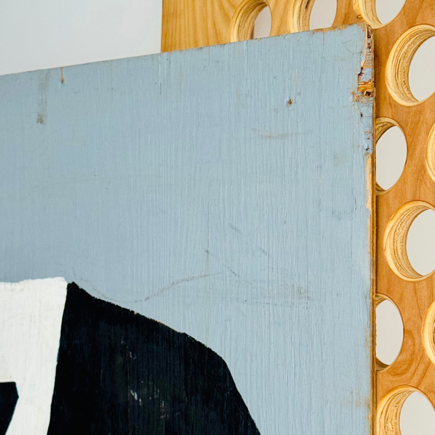 Patrick-Earl Giant Folk Art Suit Painting 2003