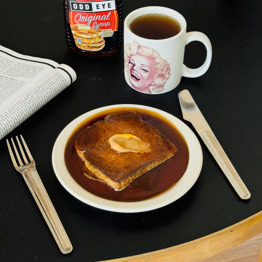 Vintage Trompe L'oeil French Toast