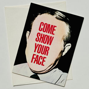 Deadstock 'Come Show Your Face' Invites 1989 S/4