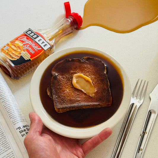 Vintage Trompe L'oeil French Toast