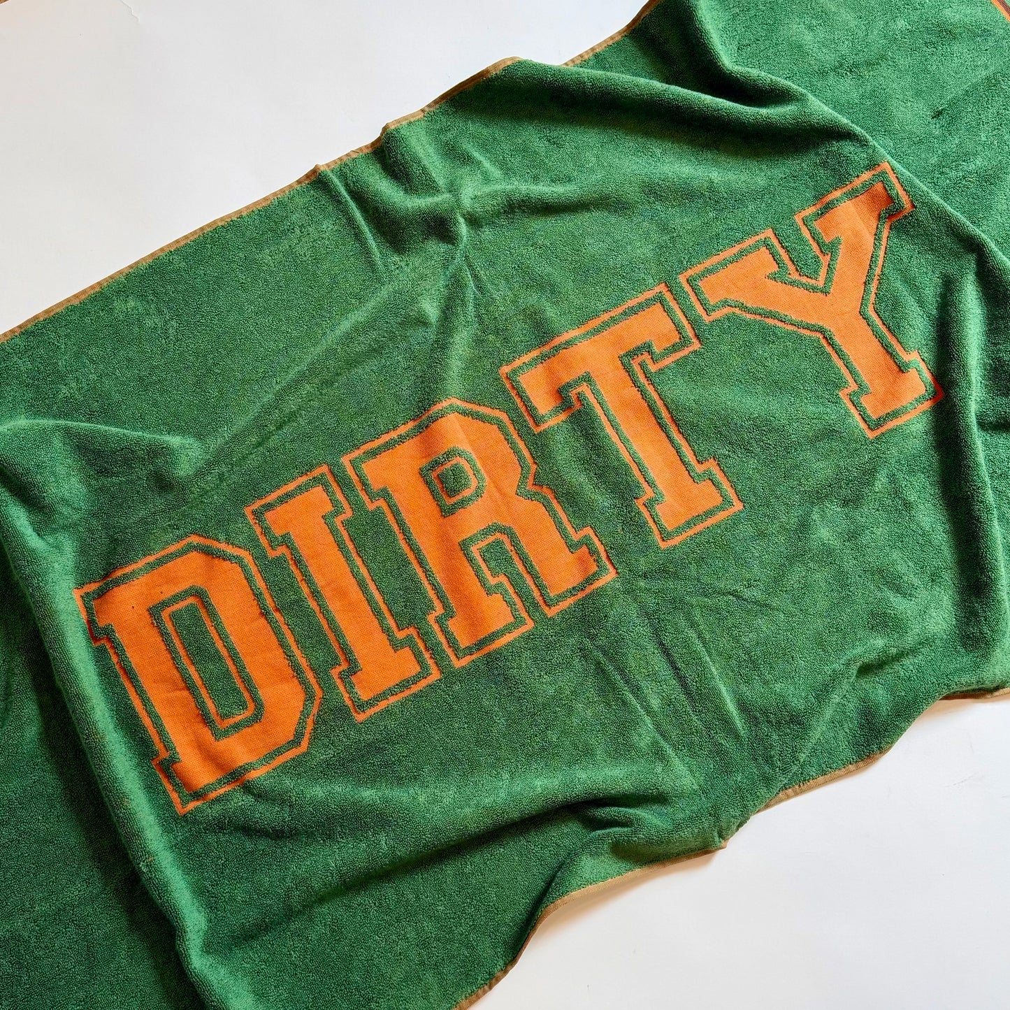 Deadstock Todd Oldham 'DIRTY' Towels 2002