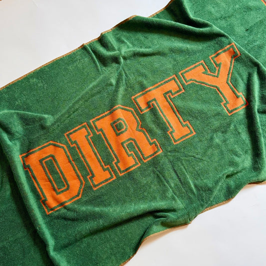 Deadstock Todd Oldham 'DIRTY' Towels 2002