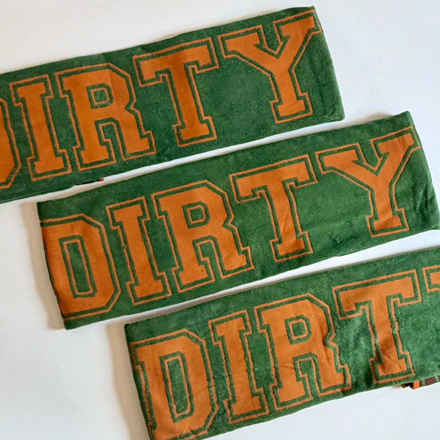 Deadstock Todd Oldham 'DIRTY' Towels 2002