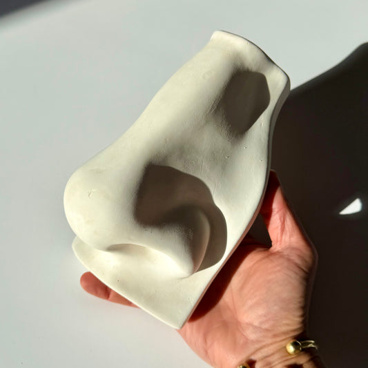 Vintage David Plater Nose Sculpture