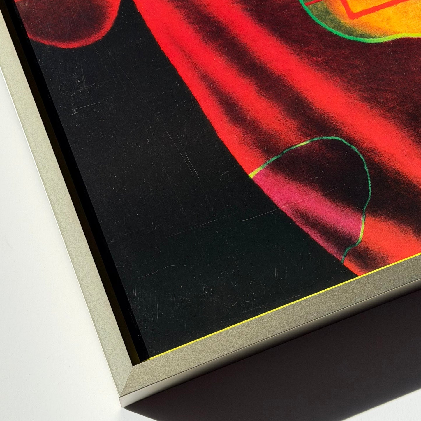 Vintage Ed Paschke 'Caliente' Lithograph 1990