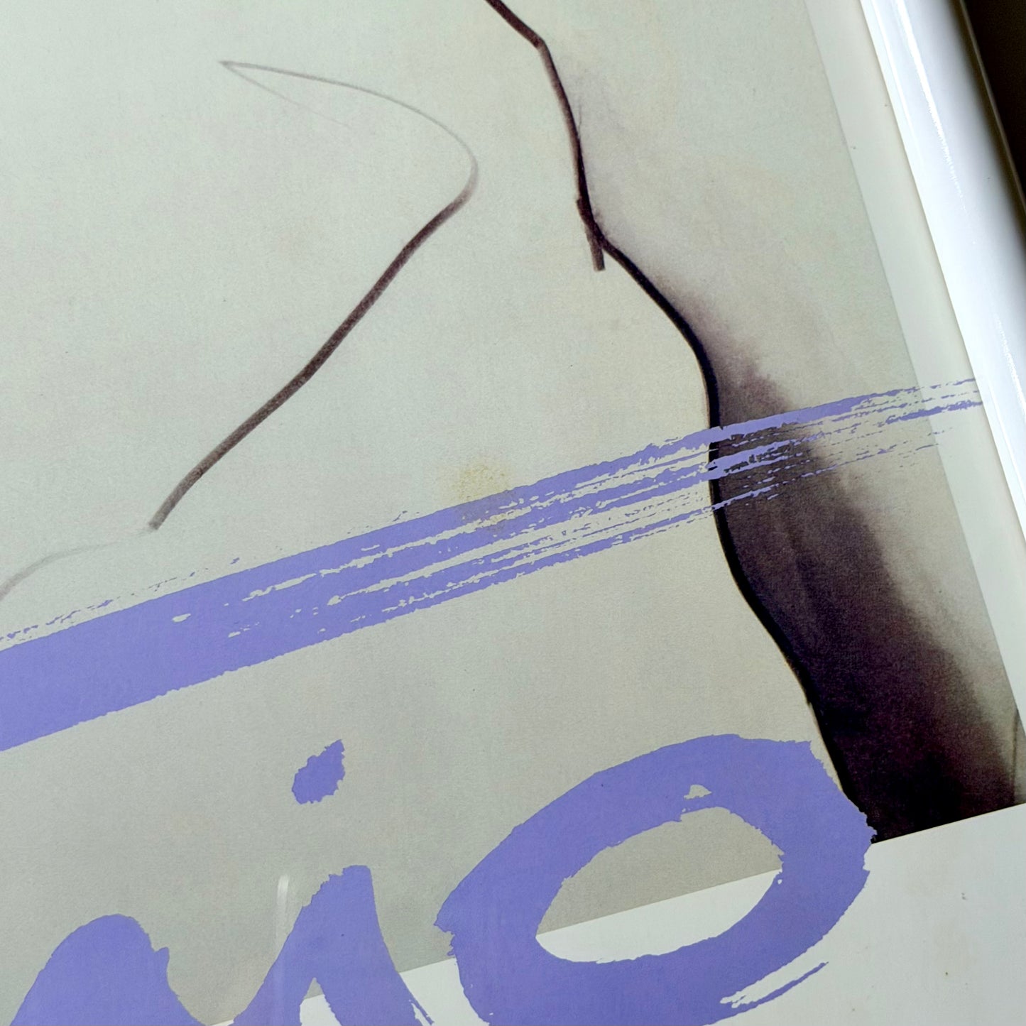 Exceptionally Rare Antonio Lopez Fashion Illustration Litho. 1985