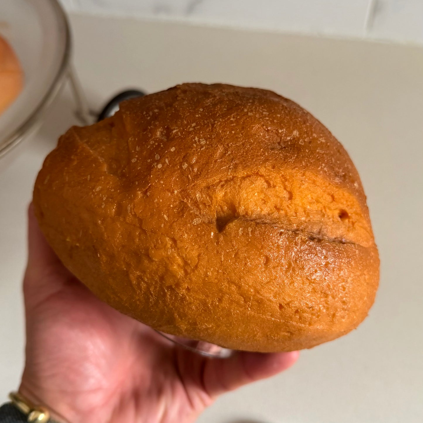 Vintage Hide Your Dough Bread Stash Jar 1985