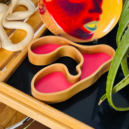 Vintage Jarkko Tapola Biomorphic Tray 1990s