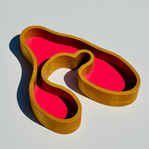 Vintage Jarkko Tapola Biomorphic Tray 1990s