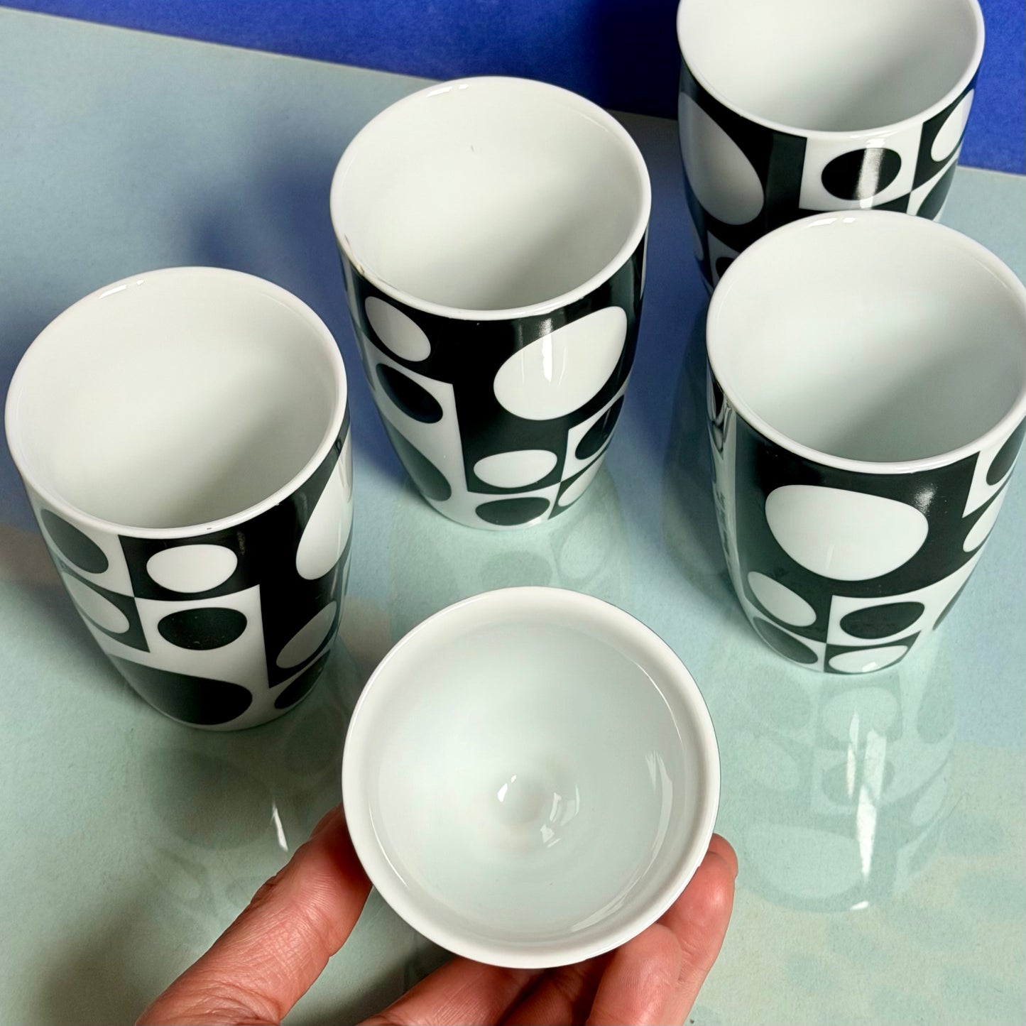 Verner Panton 'Geometri 1' Thermocups / Denmark 2008