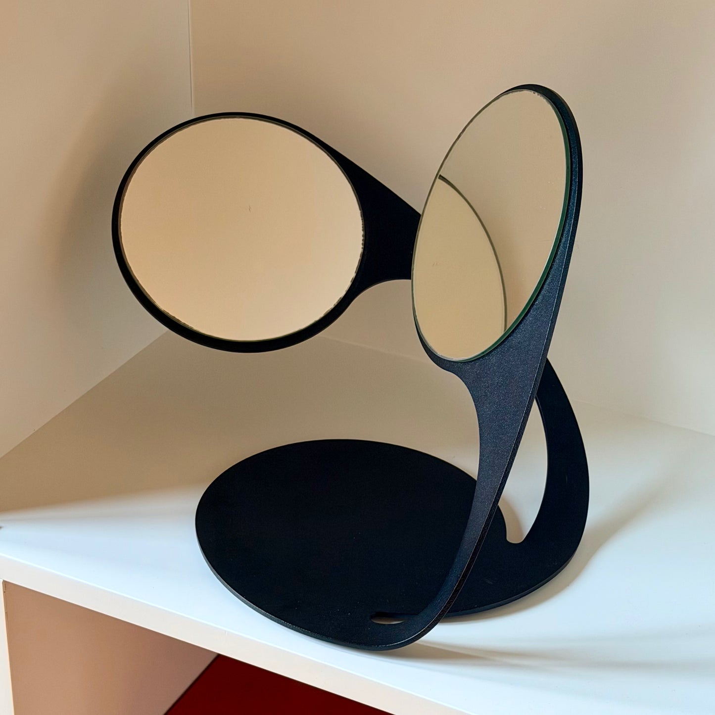 Vintage Patrick Hoet 'Twist' Mirror Belgium 2008