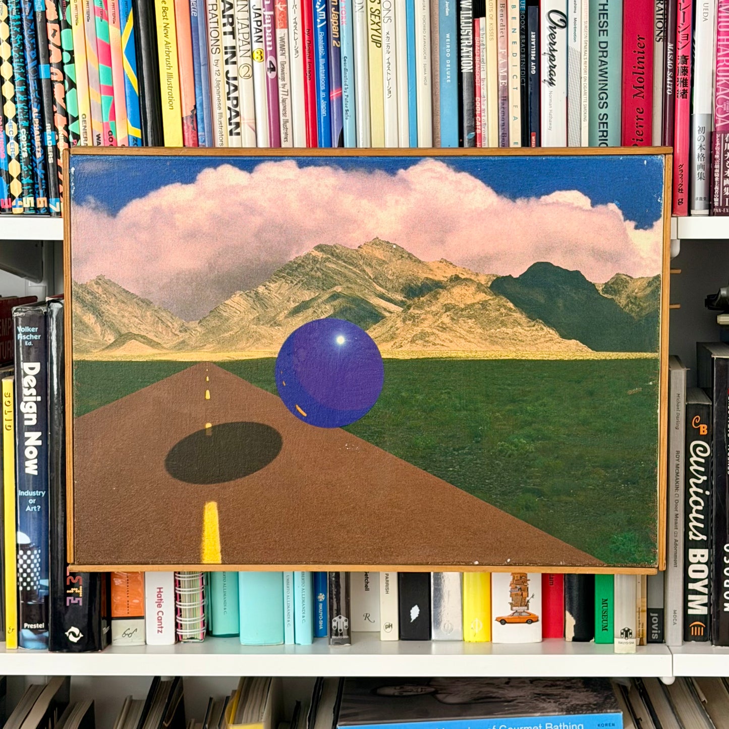 Vintage Robert Bailey Surrealist Silkscreen Print