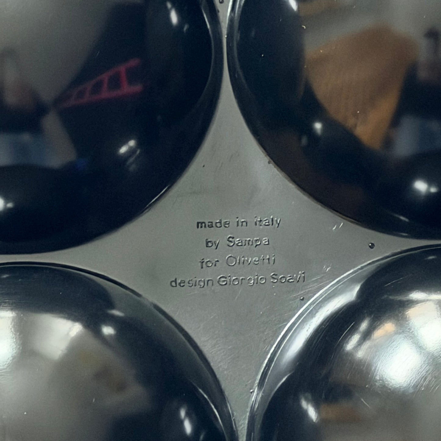 Vintage Giorgio Soavi Space Age Ashtray / Olivetti 1965