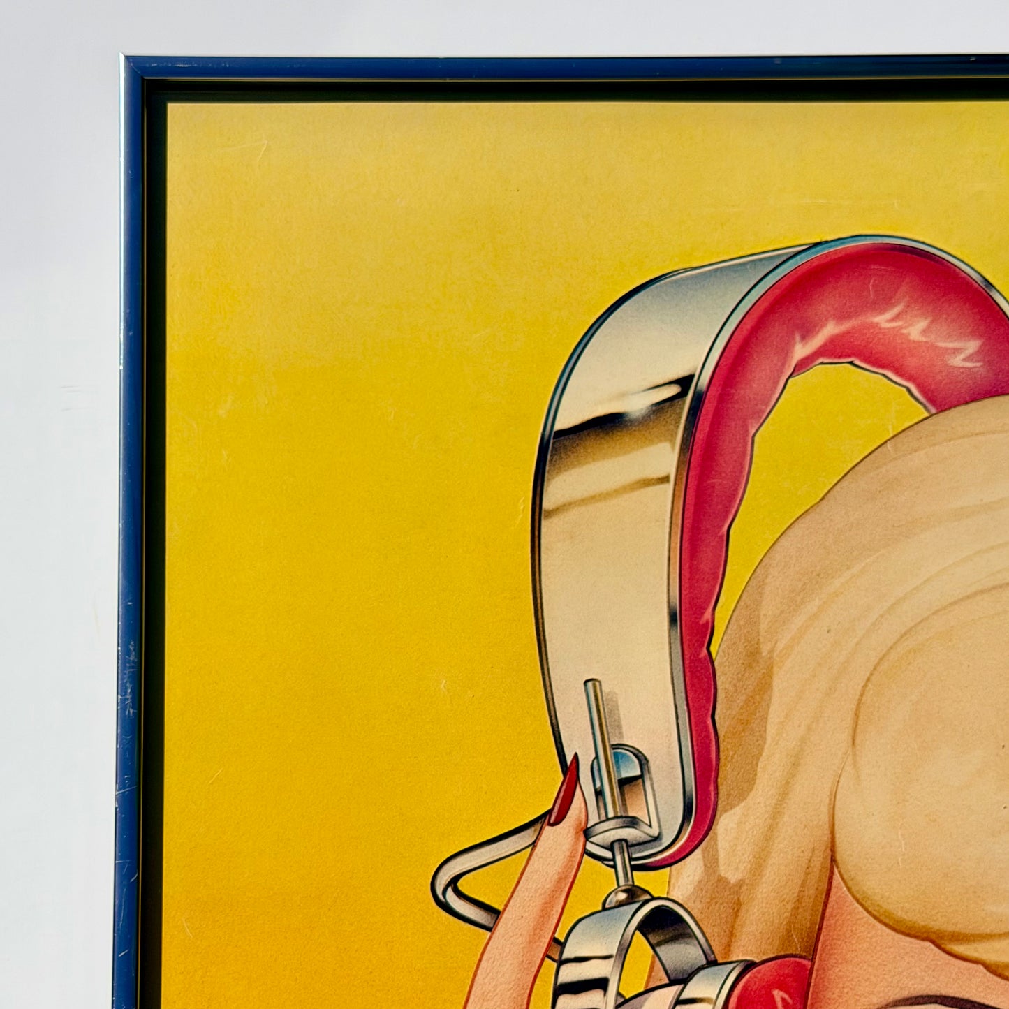 Vintage David Willardson 'Stereo Sweetheart' Litho Print 1977