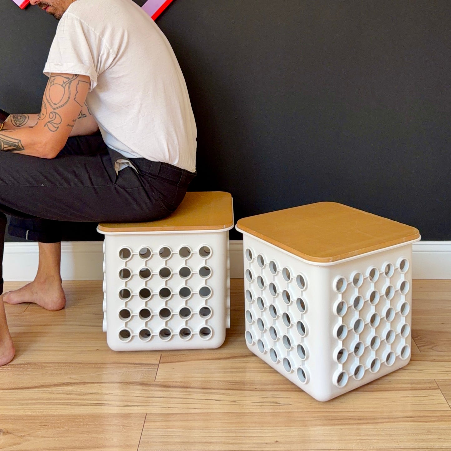 Jenny Drinkard Modular Crate Stool / Table 2012