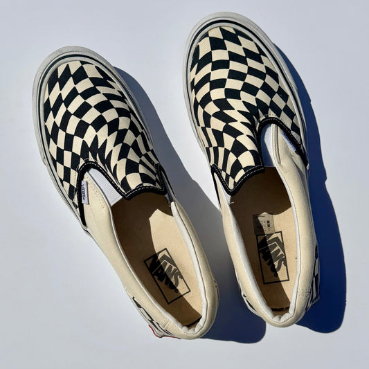 Vans Classic Twist Warp Slip On Mens 10
