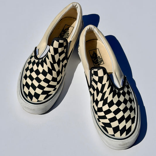 Vans Classic Twist Warp Slip On Mens 10