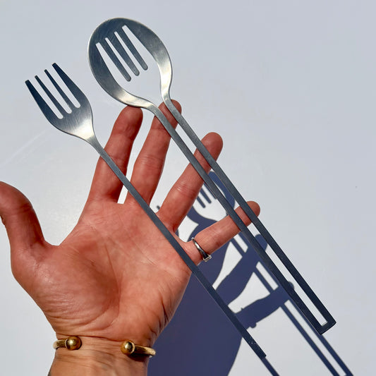 Judith Hoefel 'InSet' Salad Servers 2009