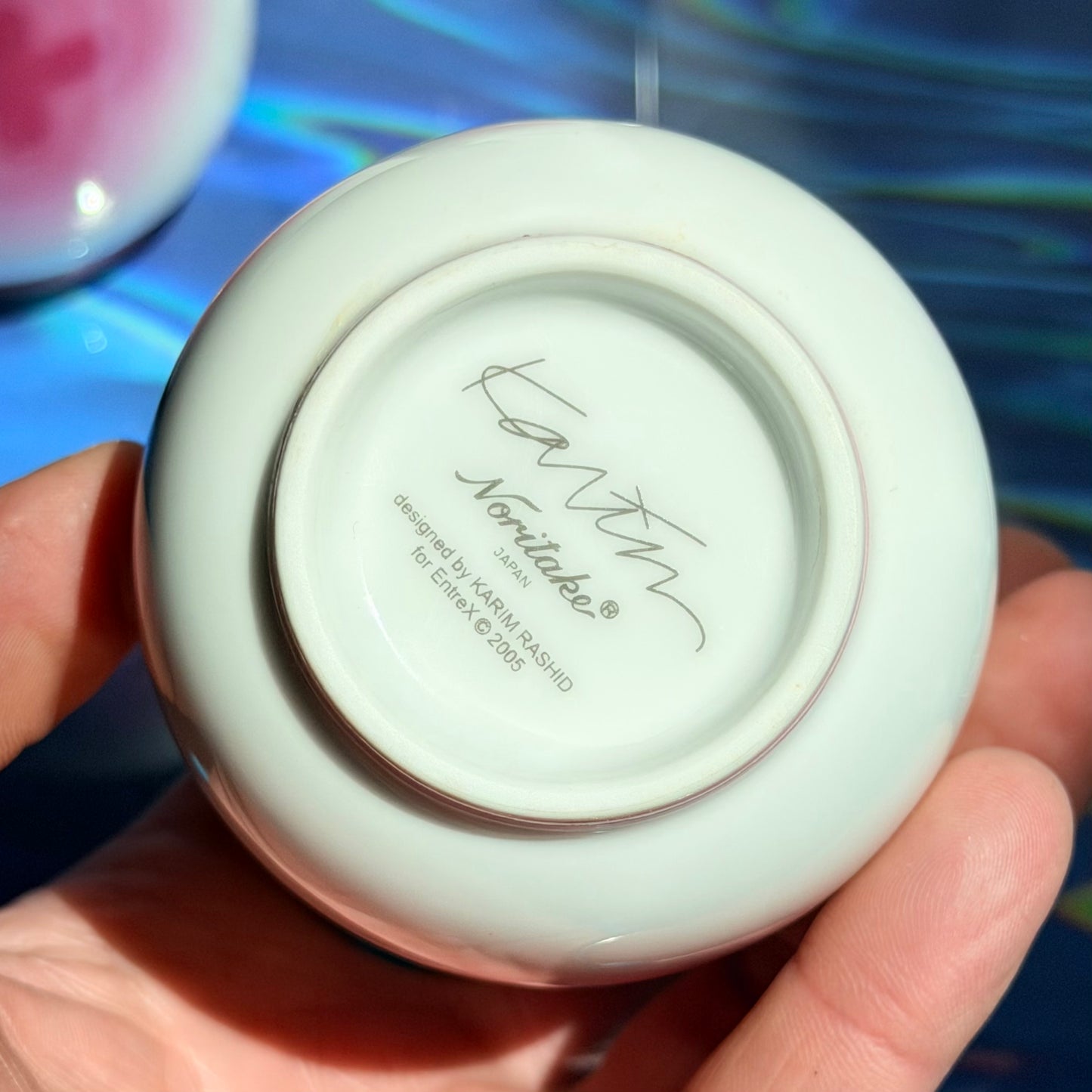 Vintage Karim Rashid Pink Icon Cups 2005