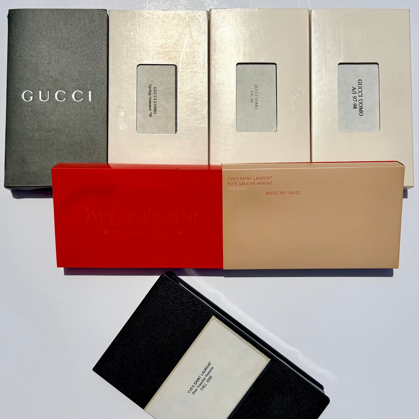 Vintage Gucci / YSL Runway Video Cassettes 1997-2000