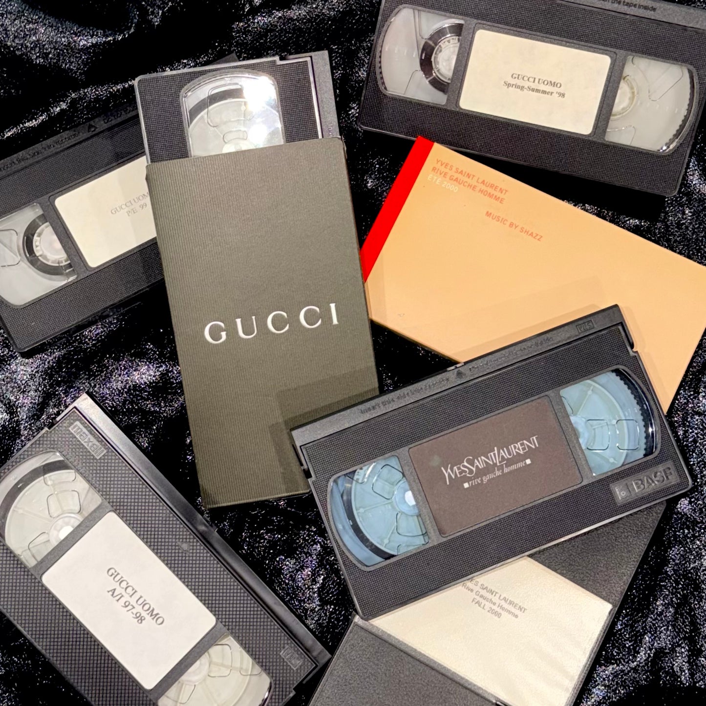 Vintage Gucci / YSL Runway Video Cassettes 1997-2000