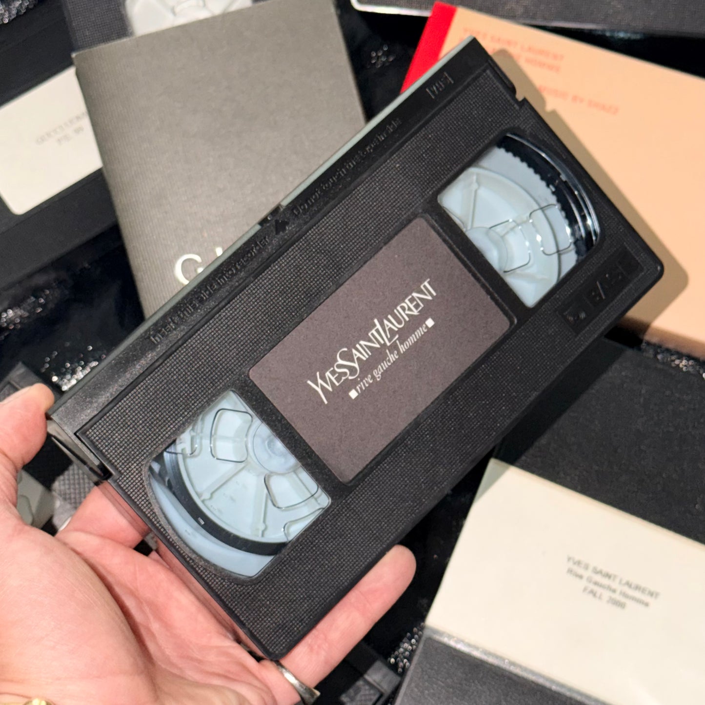 Vintage Gucci / YSL Runway Video Cassettes 1997-2000