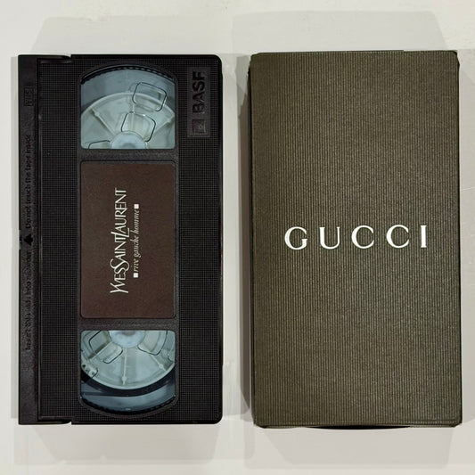 Vintage Gucci / YSL Runway Video Cassettes 1997-2000