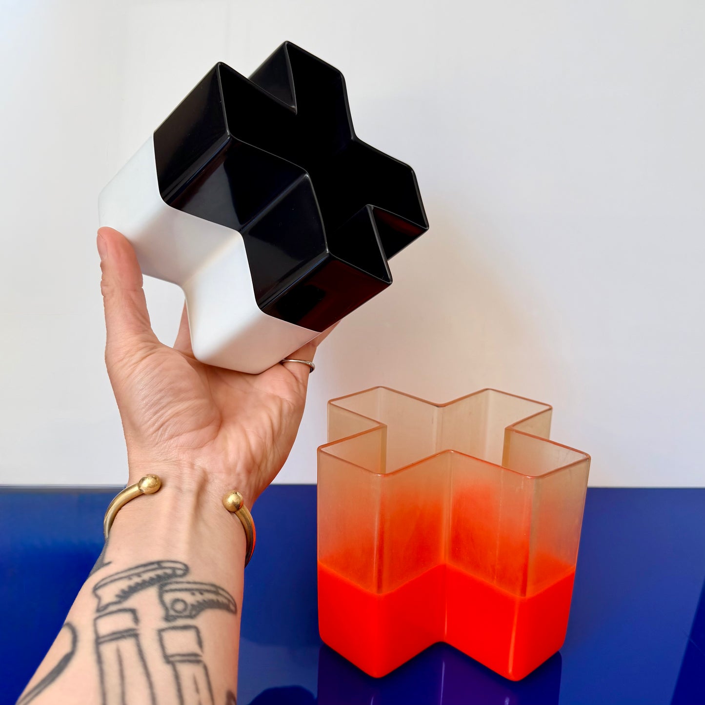 Vintage Karim Rashid 'Soul' Desktop Containers 1999