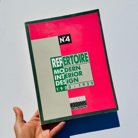 Repertoire: Modern Interior Design 1928-29 No. 4 / 1986