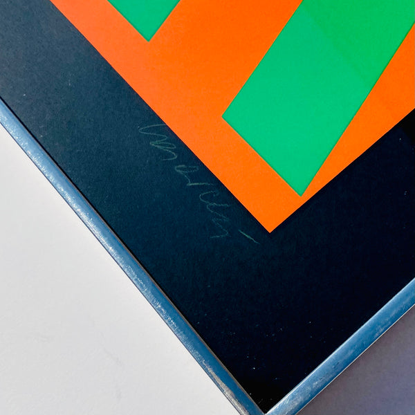 Victor Vasarely 'Unités Plastiques' Op-Art Framed Serigraph 1967