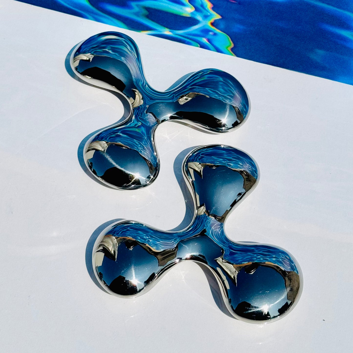 Vintage Karim Rashid 'Morphik' Trivets 2009
