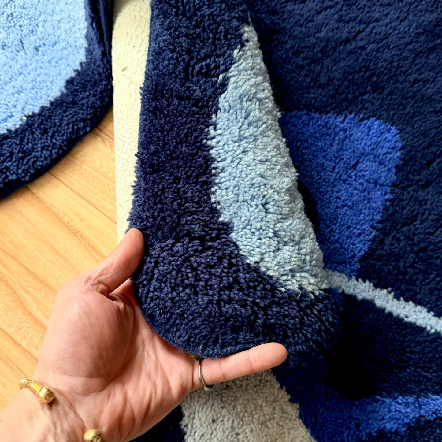 Karim Rashid Synth Asymmetrical Rugs 2015