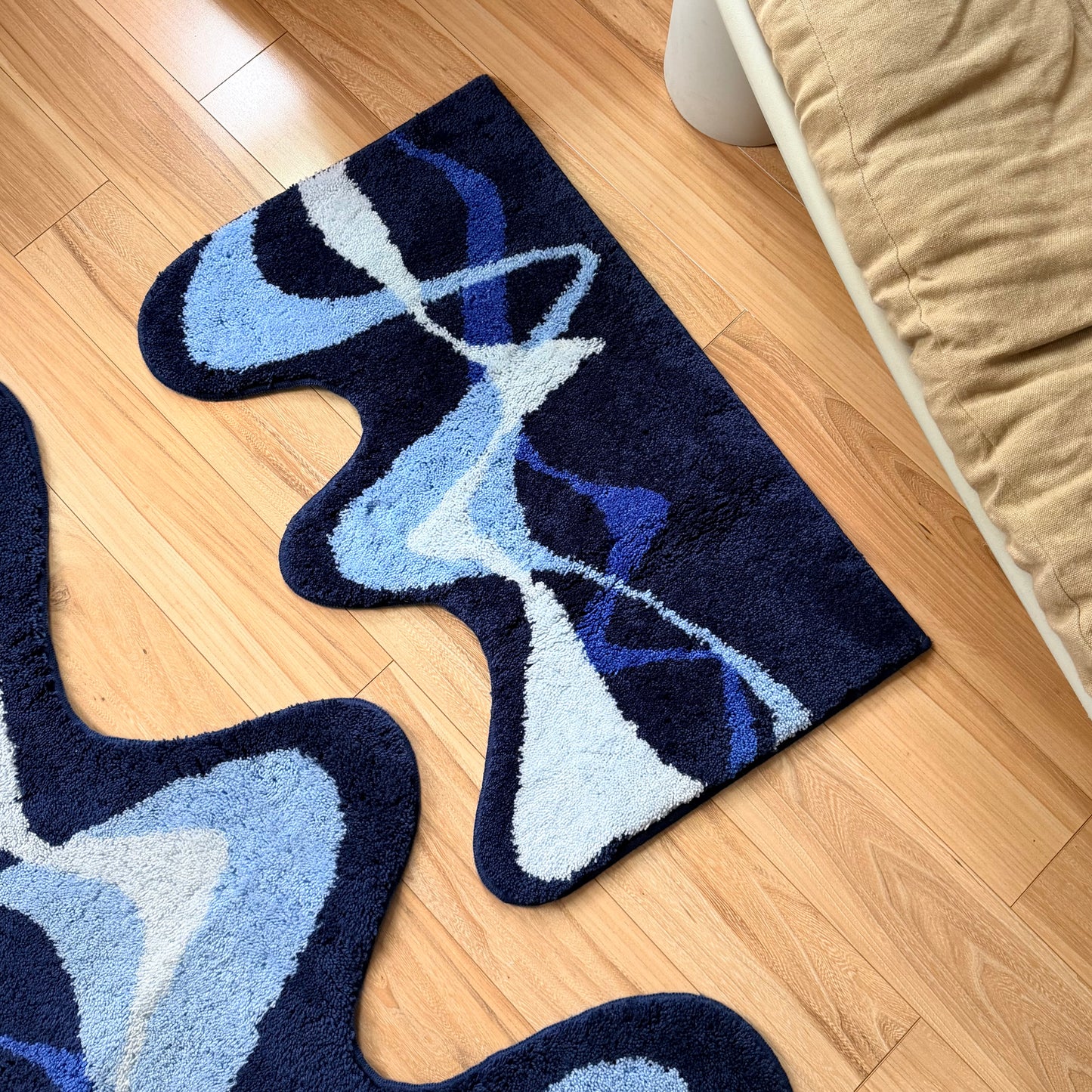 Karim Rashid Synth Asymmetrical Rugs 2015