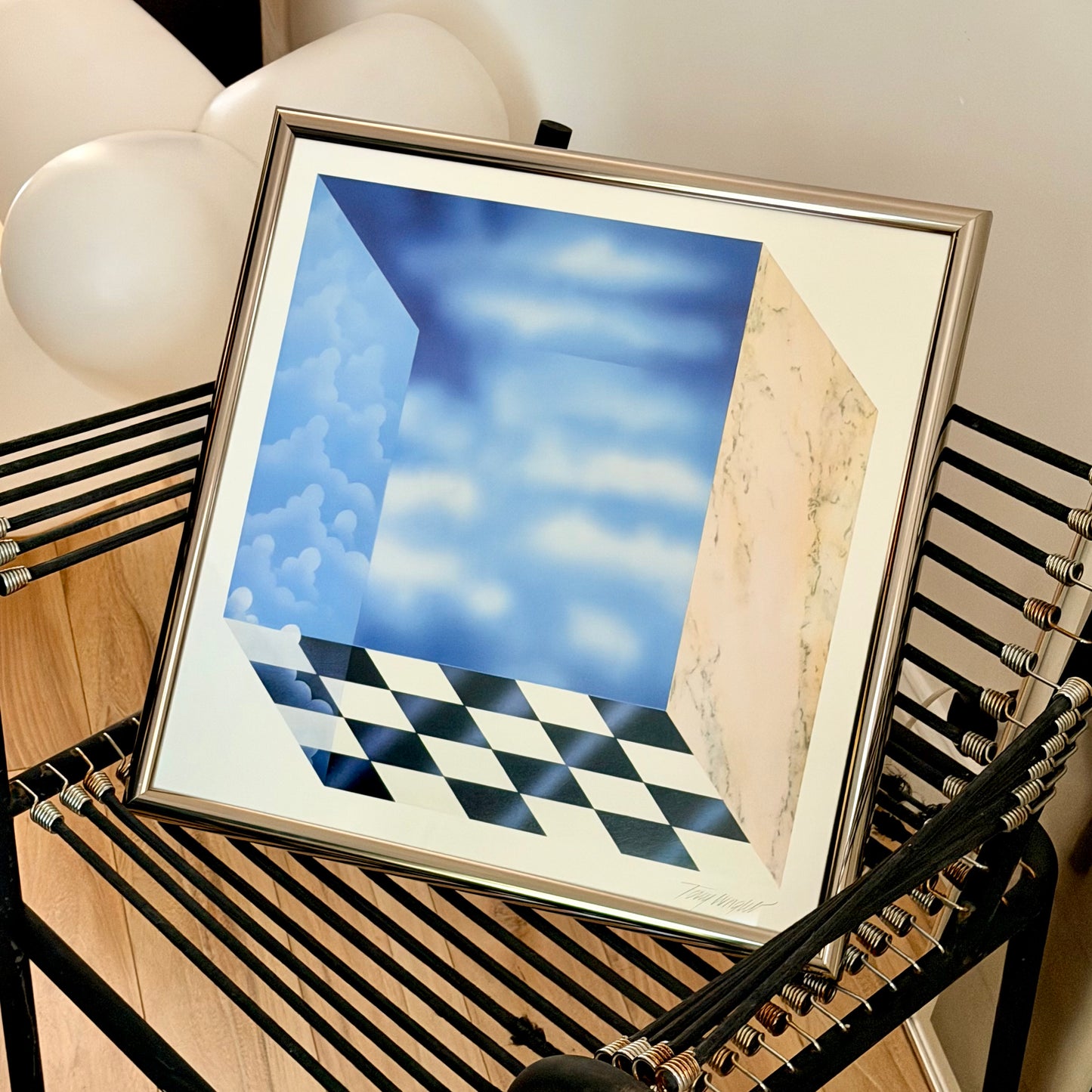 Vintage Tony Wright 'The Low Spark of High Heeled Boys' Litho 1990
