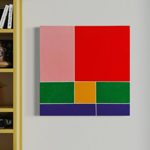 George Palethorpe Colorblock Square Painting