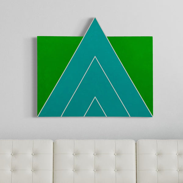 George Palethorpe Hard Edge Shaped Painting