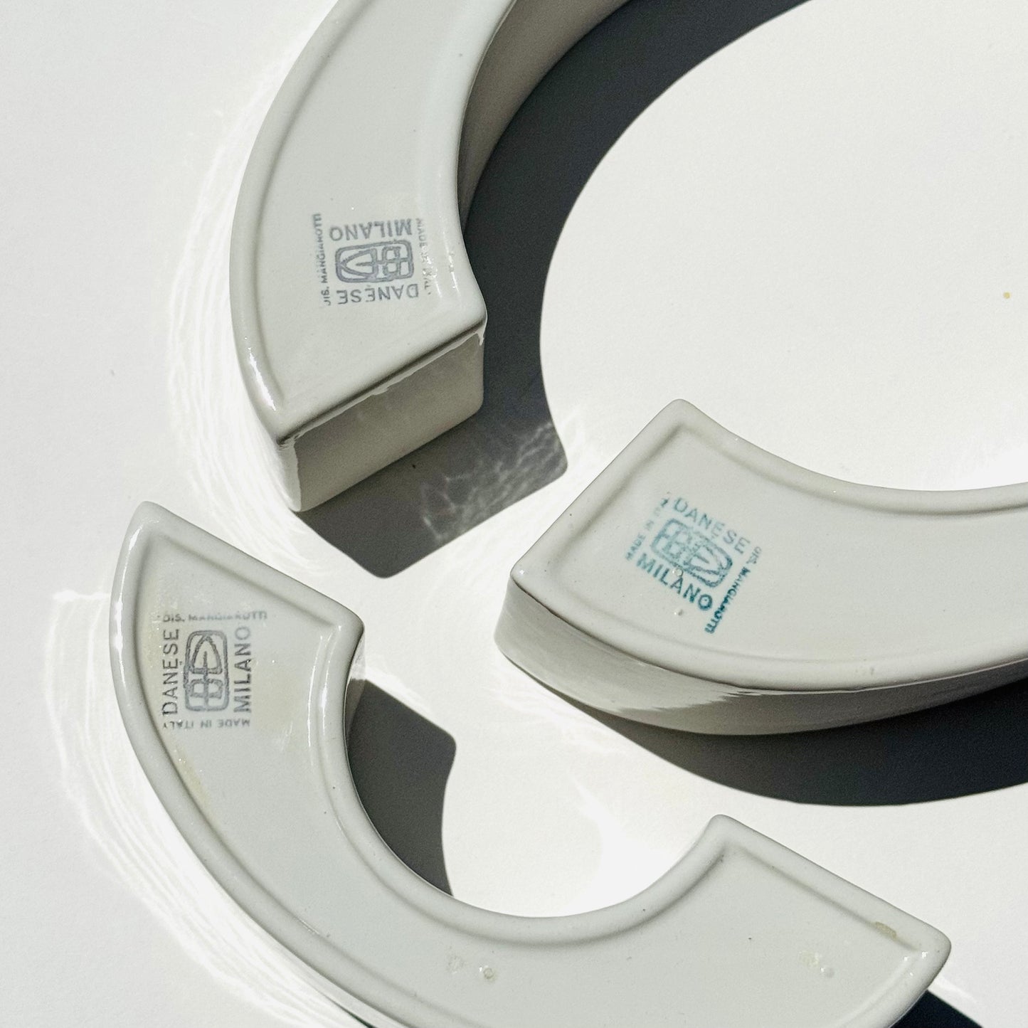 Vintage Angelo Mangiarotti 'Tremiti-Tondo' Vessels 1964
